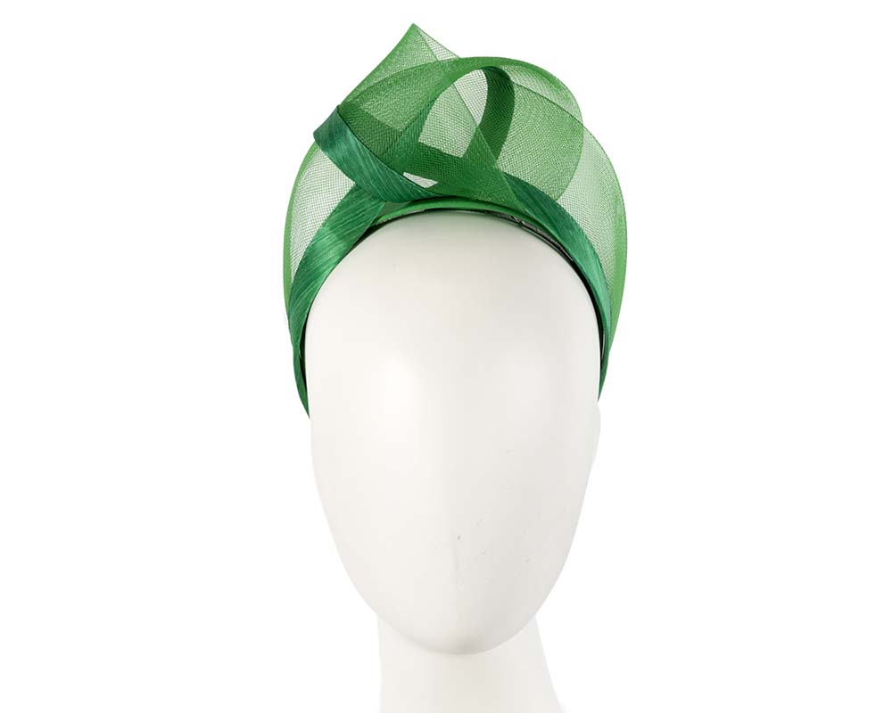 Green fashion headband turban by Fillies Collection